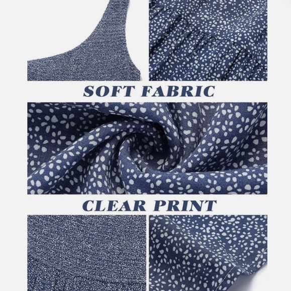 Zesica Women's Elegant Blue One-Shoulder Dress. NWT - Picture 11 of 13